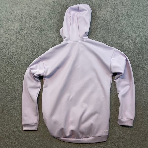 Adidas Gear Up Hoodie Women’s size Small Lavender Purple Pullover Sweater Jacket - Picture 10 of 12